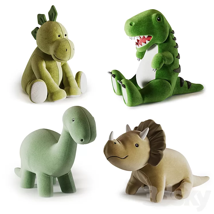 Plush Toys 03 3D Model