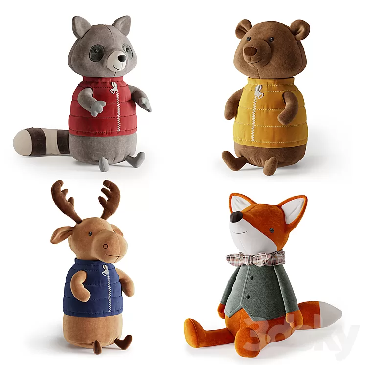 Plush Toys 08 3D Model
