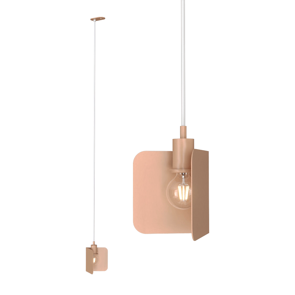 Pluskouple - Ceiling lamp CORNER Small 3D Model