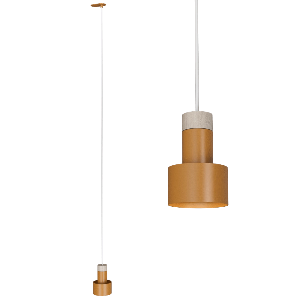Pluskouple - Ceiling lamp RADIUS 3D Model