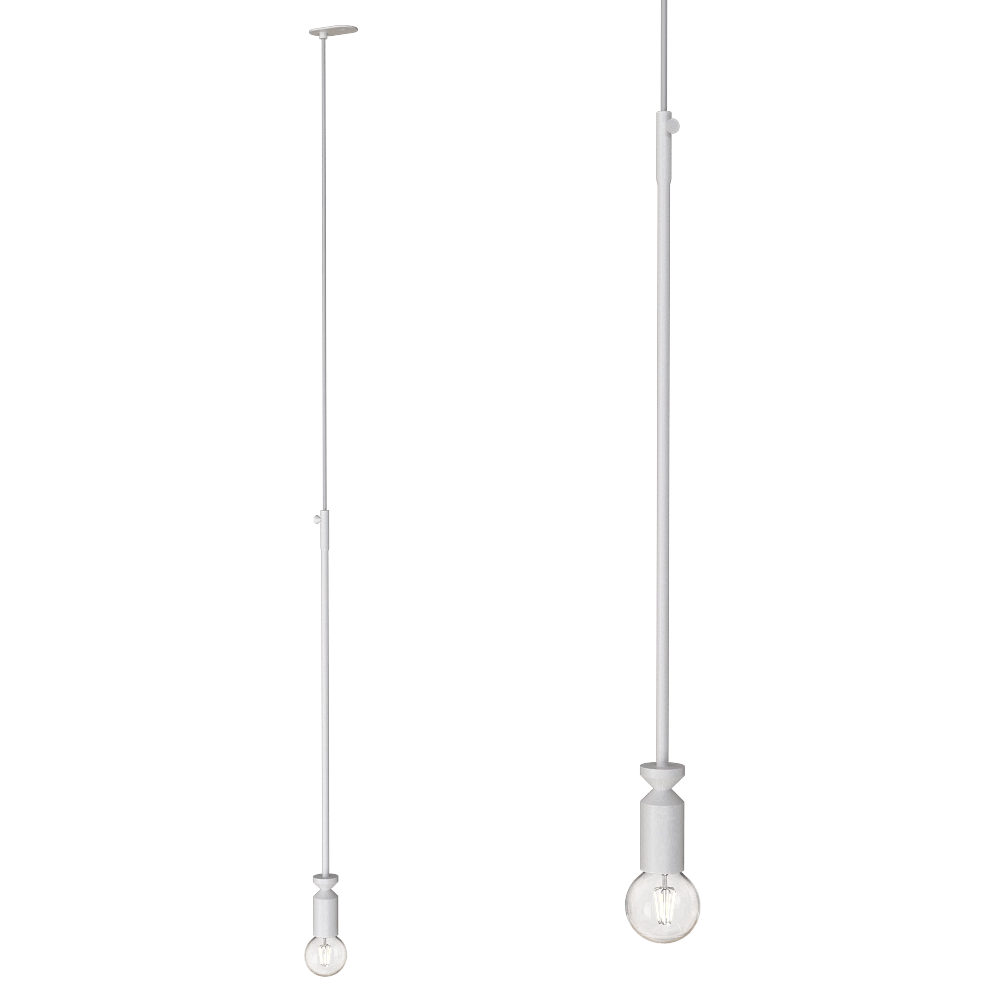 Pluskouple - Ceiling lamp Stick 3D Model