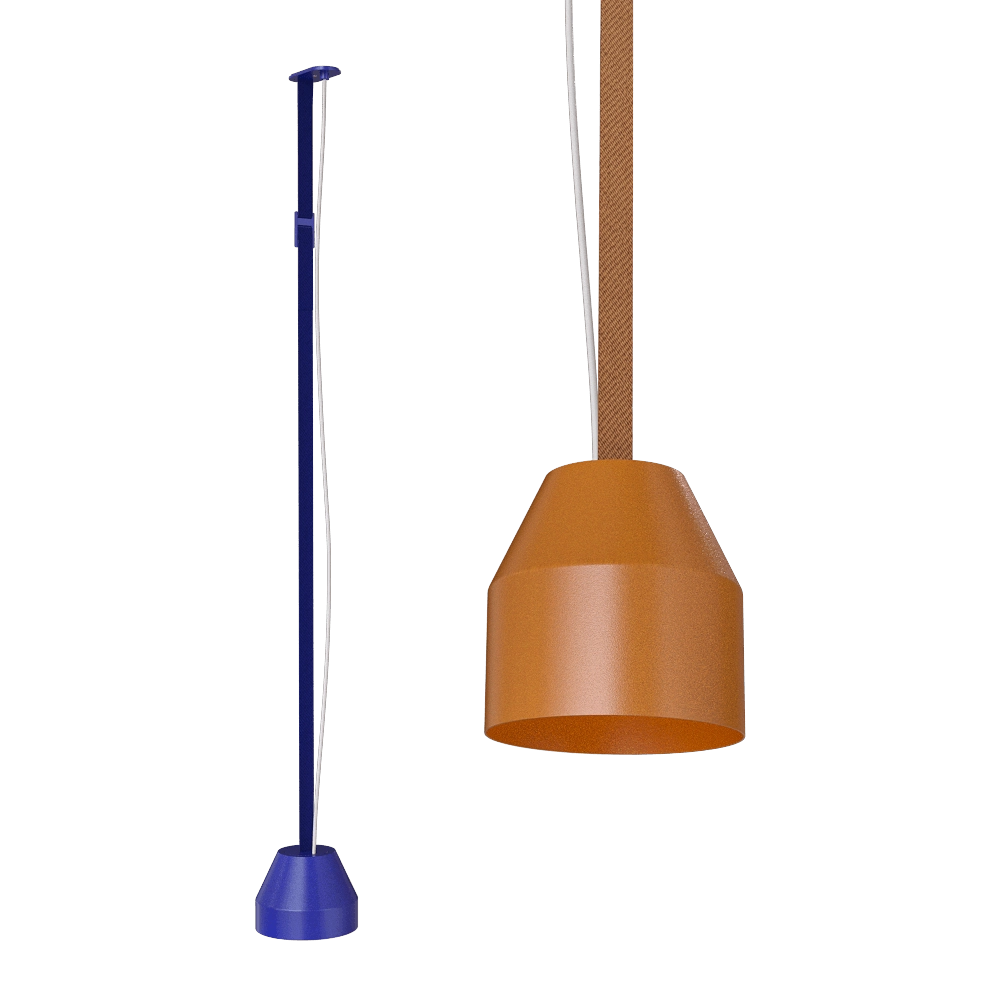 Pluskouple - Pendant lamp BLT CAP 2D&3D 3D Model