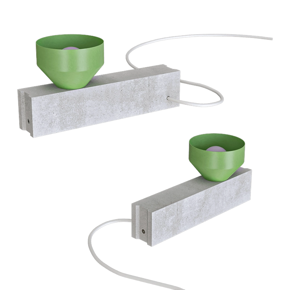 Pluskouple - Table lamp Block 3D Model