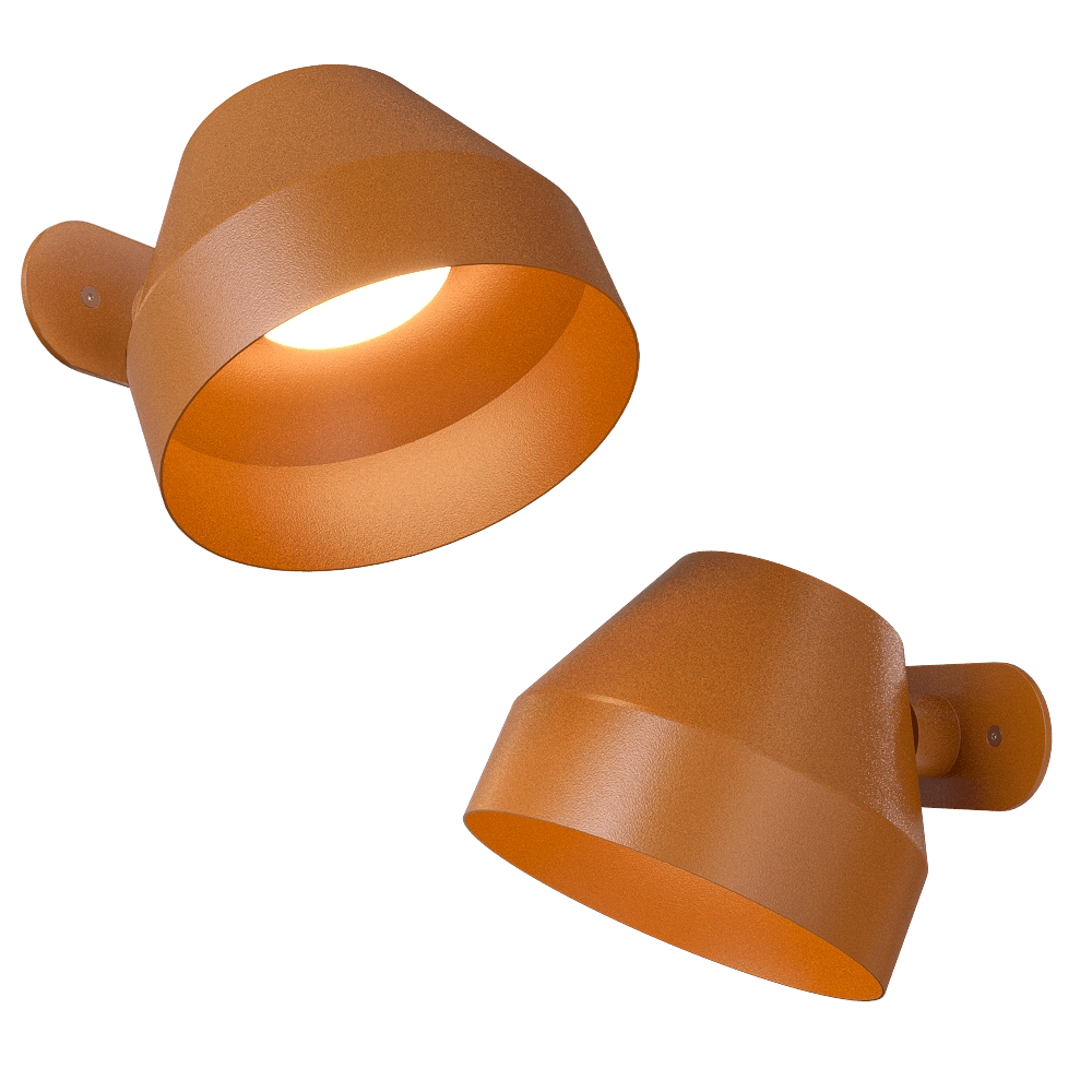 Pluskouple - Wall lamp Cap 2D&3D 3D Model
