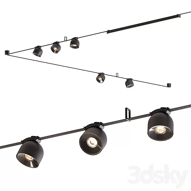 Plusminus Spotlight / Vibia 3D Model