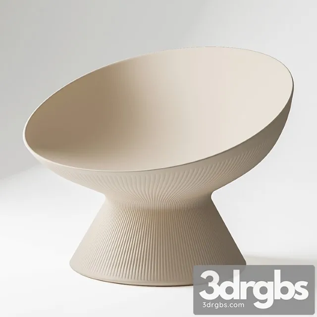 Plust Fade Armchair 2 3D Model Free