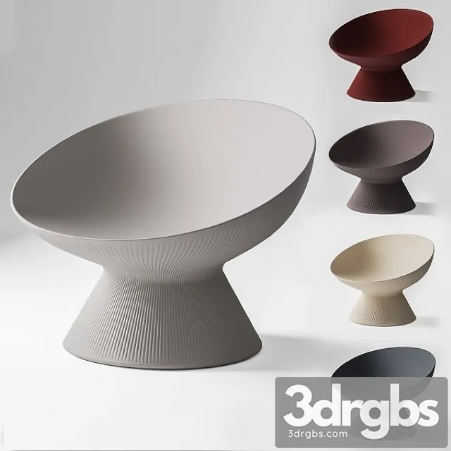 Plust Fade Armchair 3D Model Free