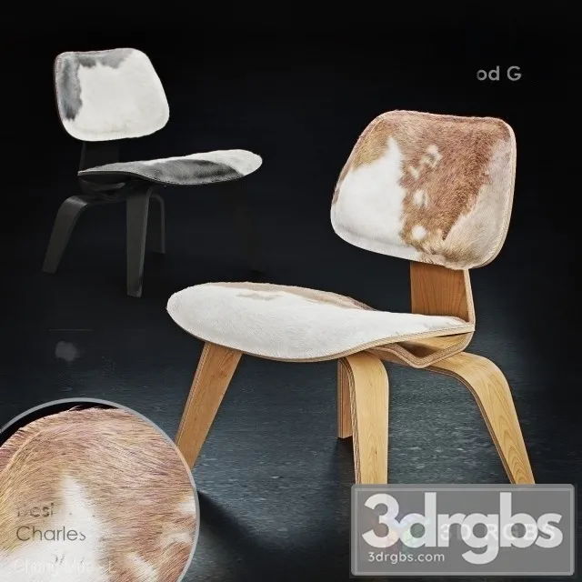 Plywood Group Lcw Chair Vitra 3D Model Free