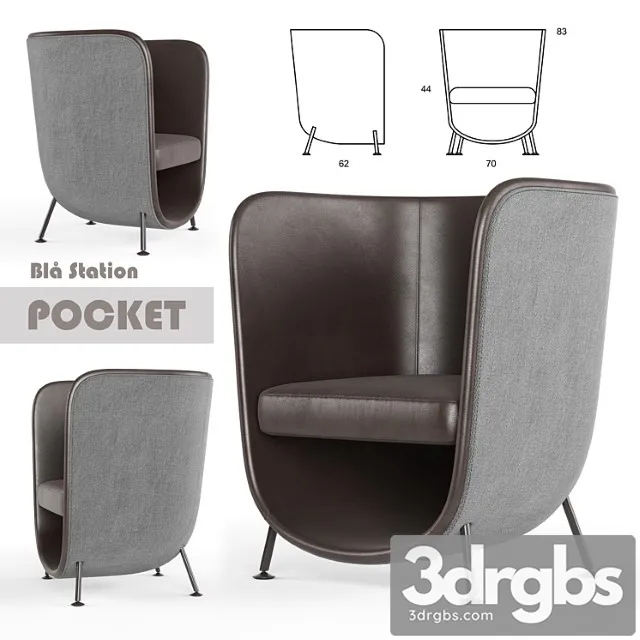 Pocket-fabric 3D Model Free