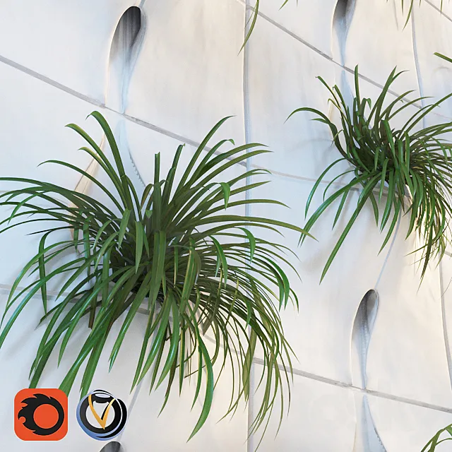 Pocket panels 3D Model