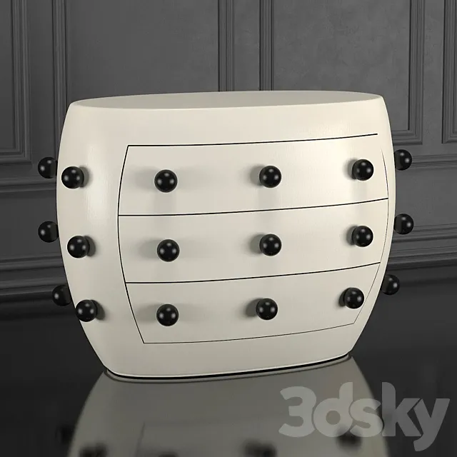 POD COMMODE KELLY WEARSTLER 3DModel