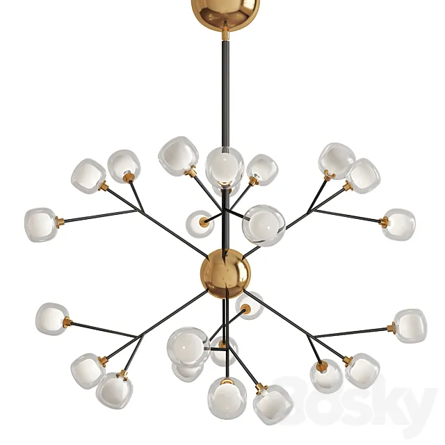 POD LED 24-LIGHT PENDANT - Tienda 3DModel