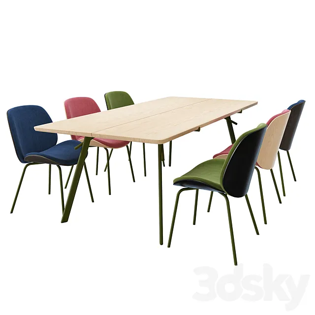 Pode table dinning 3DModel