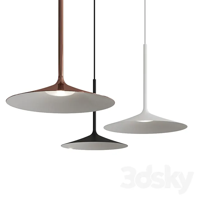 Poe_P by Linea Light Group Pendant Lamp 3D Model