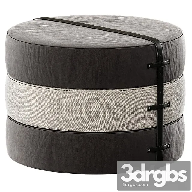 Poef von linteloo 2 3D Model Free