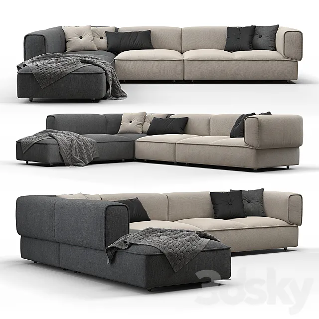 Poff sofa 3DModel