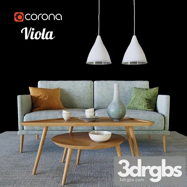 Pohjanmaan Viola 1 3D Model Free