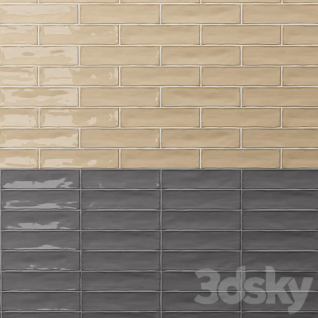 POITIERS Tile 3D Model