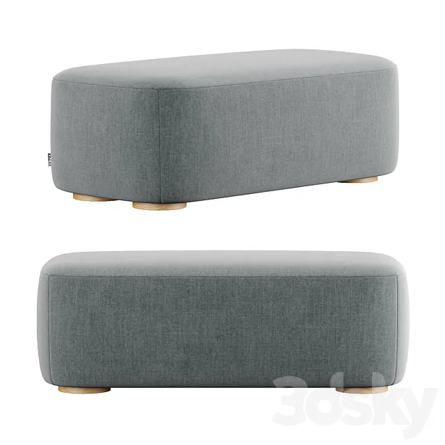 Polar Lounge Bench 3DModel