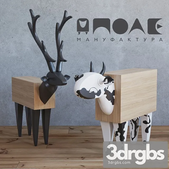 Pole mebel 2 3D Model Free