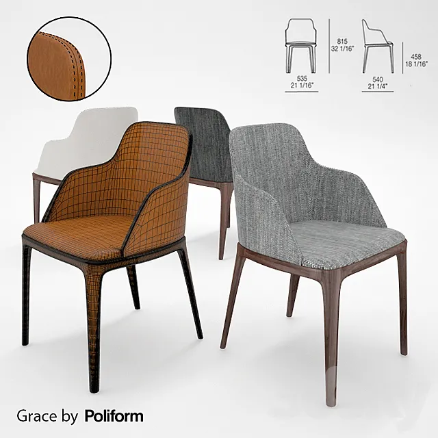 Poliform _ GRACE 3D Model