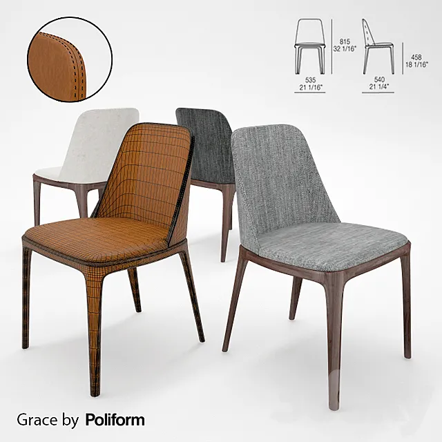 Poliform _ GRACE 3D Model