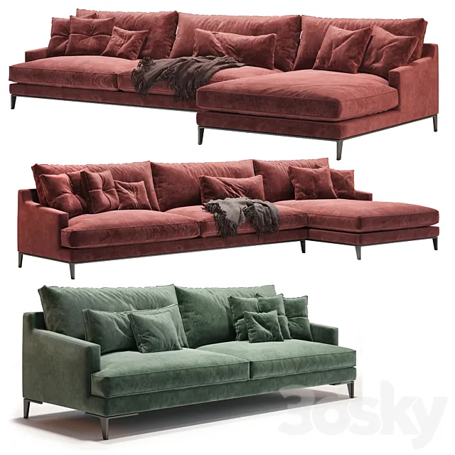 POLIFORM _Bellport Sofa 3DModel