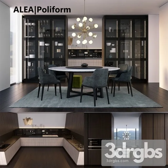 Poliform Alea 2 3D Model Free