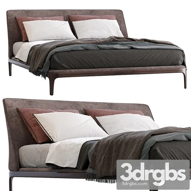 Poliform Bed Kelly 3D Model Free