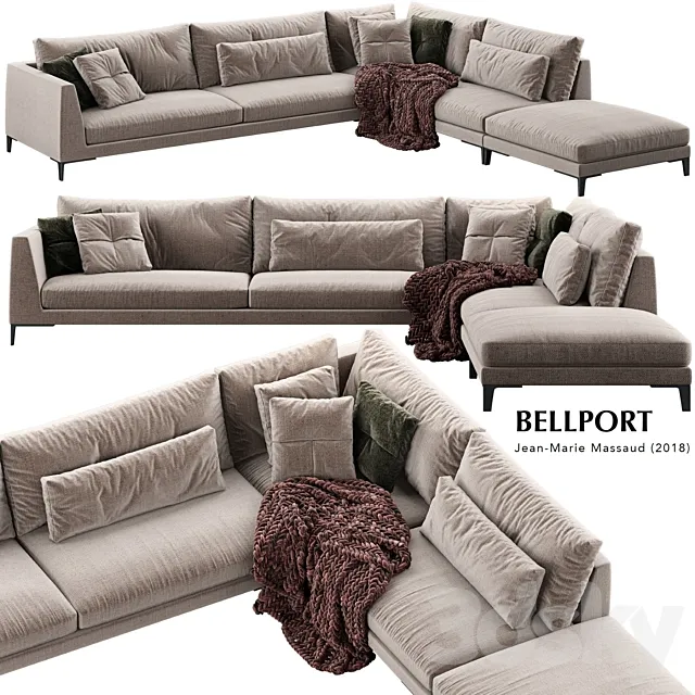 Poliform Bellport Sofa 4 3DModel