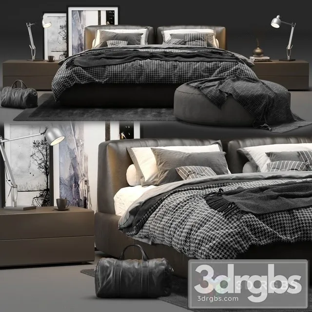 Poliform Bolton 02 3D Model Free