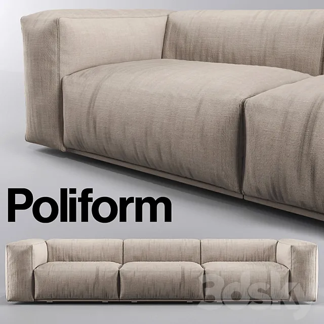 Poliform Bolton Sofa 3DModel