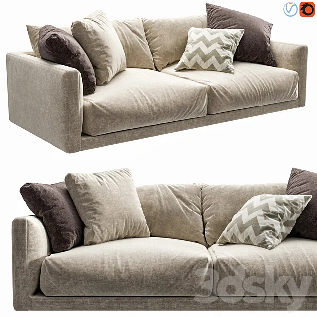 Poliform bristol 3D Model