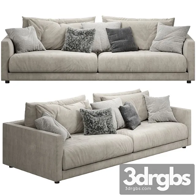 Poliform Bristol Sofa 11 3D Model Free