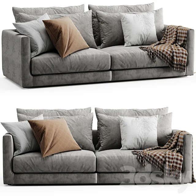 Poliform bristol sofa 3D Model