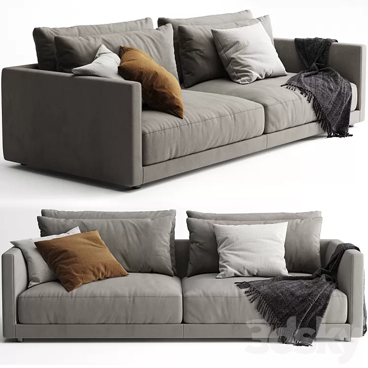 Poliform Bristol Sofa 3D Model