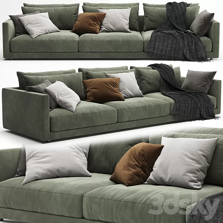 Poliform Bristol Sofa 3D Model