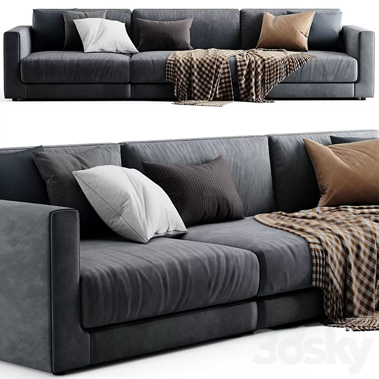 Poliform bristol sofa 3D Model Free