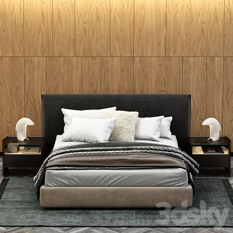 POLIFORM BRUCE BED 3D Model