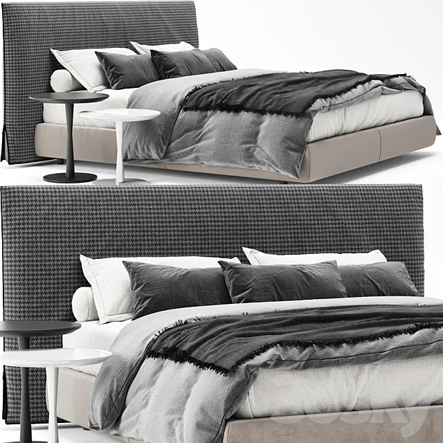 Poliform bruce bed 3DModel