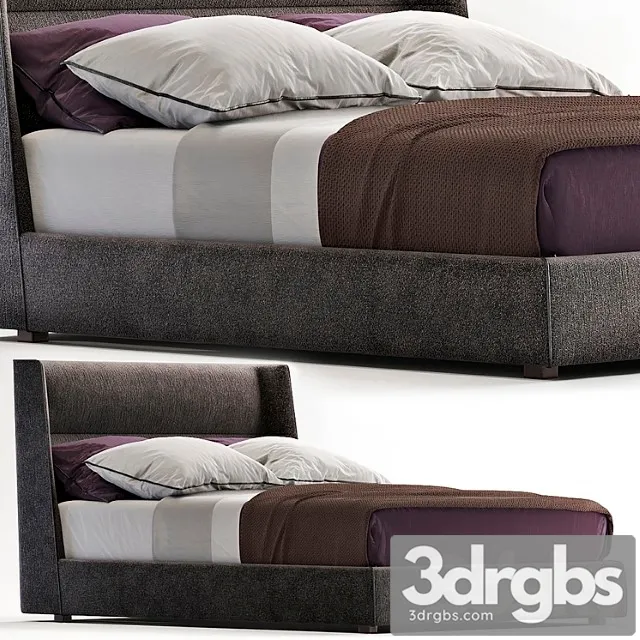 Poliform Chloe Bed 2 3D Model Free