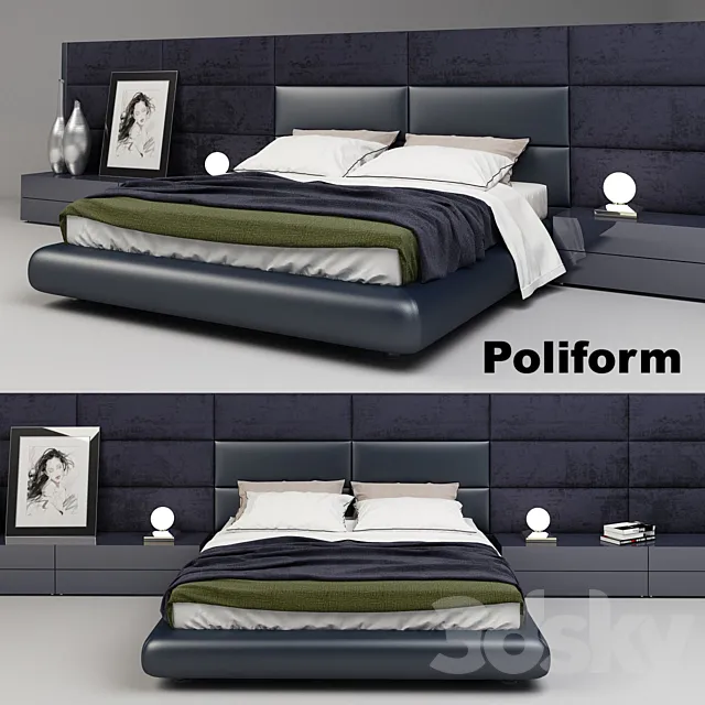 Poliform Dream Bed 3DModel
