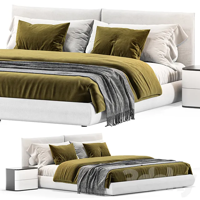 Poliform Dream Bed 3DModel