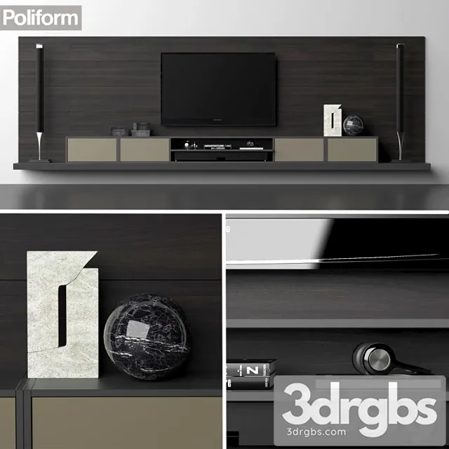 Poliform Ds 2017 4 3D Model Free