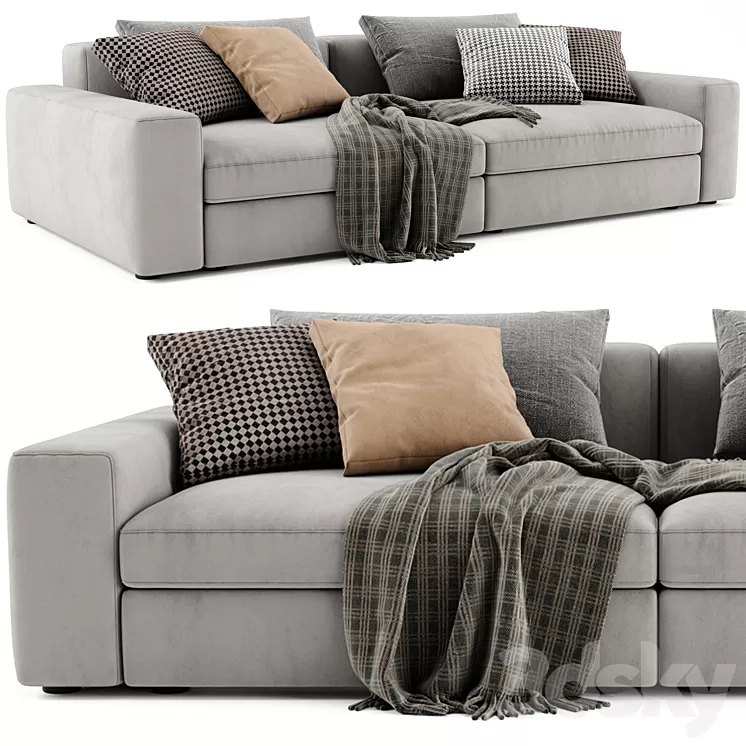 Poliform Dune 2 Seats Sofa 02