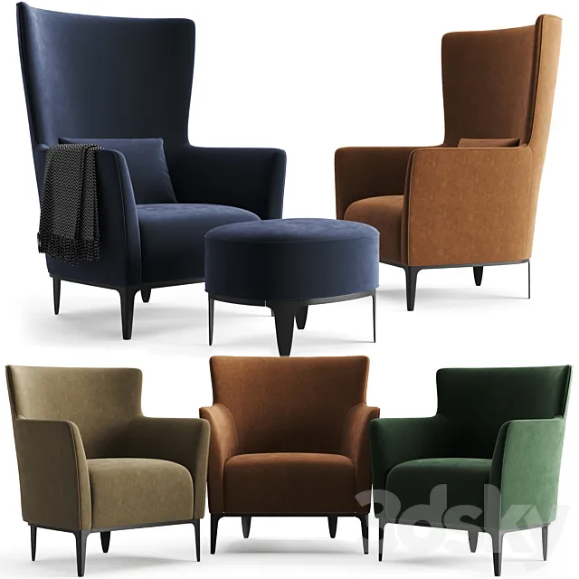 Poliform Gentleman Collection 3D Model