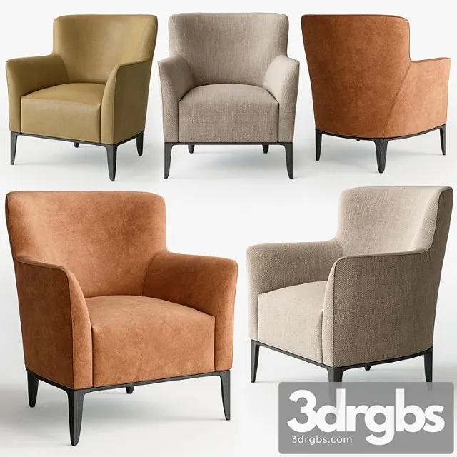 Poliform gentleman low armchair