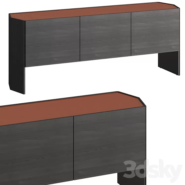 Poliform Gio Sideboard 3D Model