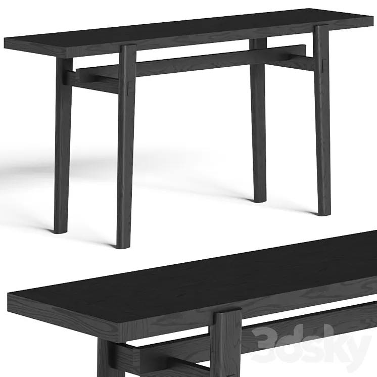 Poliform Home Hotel Console Table 3D Model