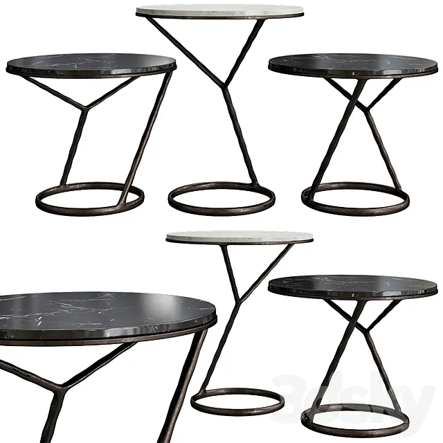 Poliform Ilda Coffee Table Low 3D Model